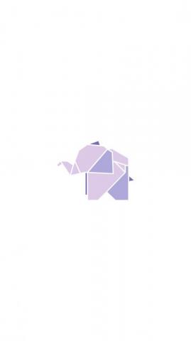 Wallpaper Elephant Minimalist