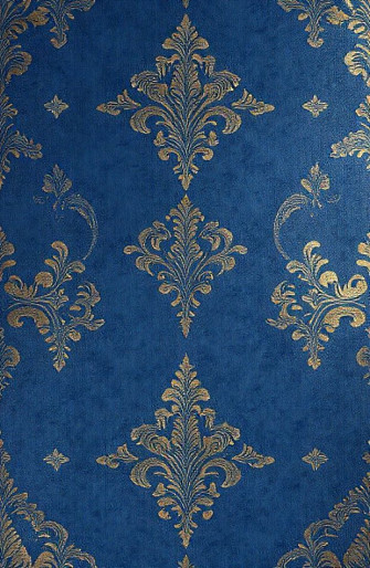 Royal Blue And Gold Wallpaper