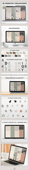 Desktop Organizer Wallpaper