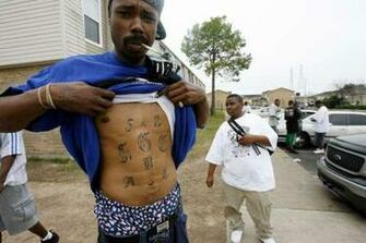 Crips Tattoos Hoover Crip