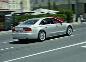 Rear HD Wallpaper Audi A8 L
