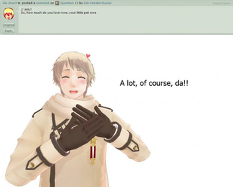 Question By Ask Hetalia Russia