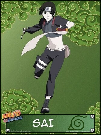 Naruto Shippuden Konoha Manga Sai Wallpaper Art HD