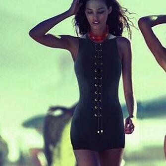 Image Sexy One Piece Swimsuit Women Bodysuit Trangle Swimwear