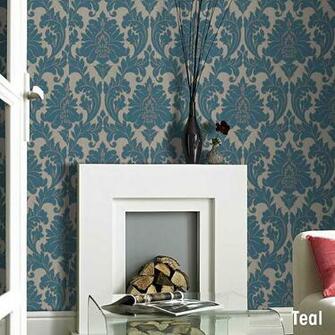 Home Majestic Wallpaper By Graham Brown Teal