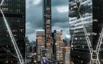 Wallpaper Shenzhen Ping An Financial Center Skyscrapers City