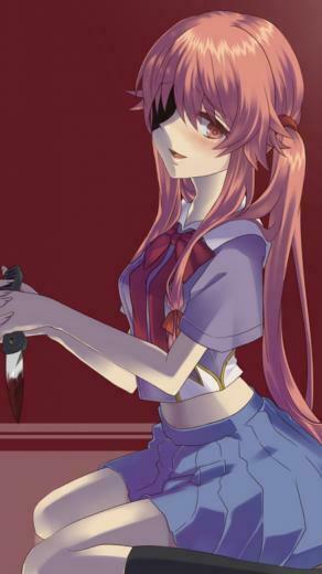 Mirai Nikki Future Diary Yuno Gasai Magic Thl W3