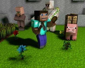 Minecraft Wallpaper Crafting Pig V2 C4d By Deztizzy