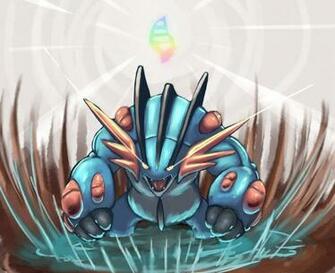 Swampert Computer Wallpaper