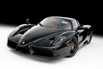 Ferrari Enzo Black Wallpaper