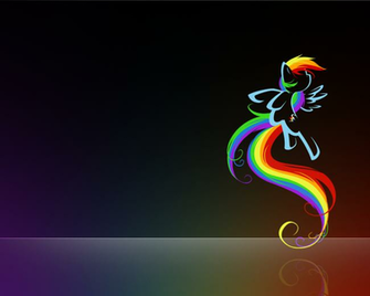My Little Wallpaper Pony Rainbow Dash
