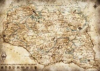 Map Of Skyrim By Amnis406