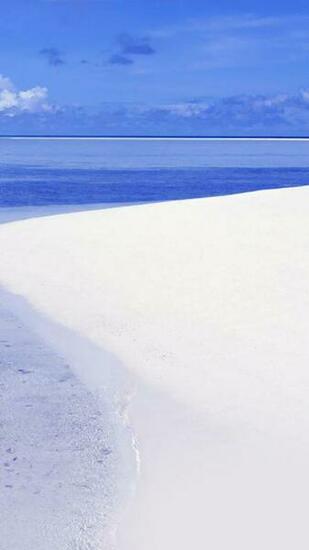 Beaches White Sandy Beach Sand Sea HD Wallpaper