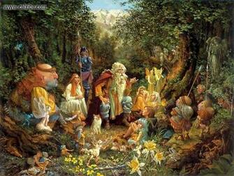 Pre Raphaelite Wallpaper