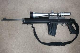 Mini Assault Rifle Weapon Gun Military Wallpaper