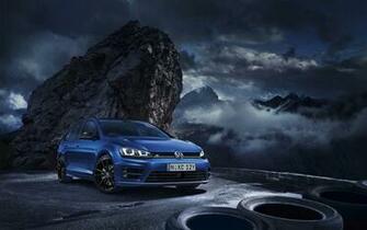 Volkswagen Golf R Wagon Wallpaper HD Car