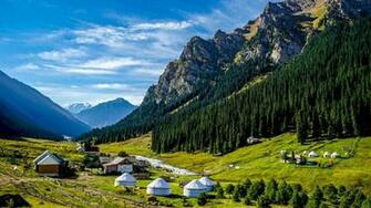 Kyrgyzstan Wallpaper Top Background