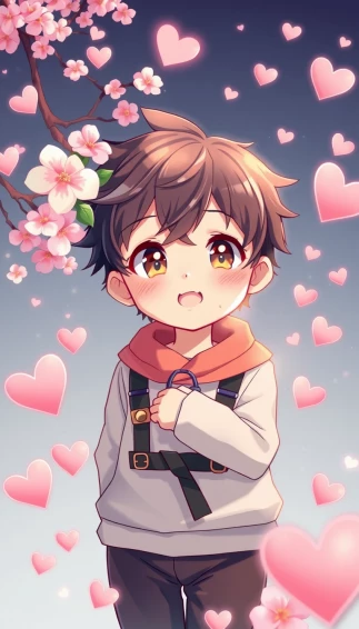 Love Anime Boy Wallpaper