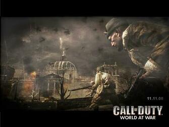 Call Of Duty World At War Zombies Wallpaperwallpaper