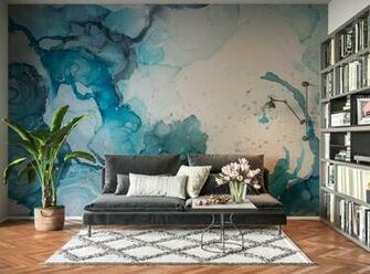 Stillwater Wallpaper Mural Bombshelves