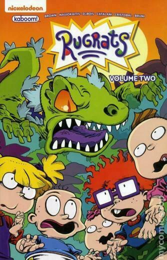 Rugrats Tpb Kaboom Nickelodeon 1st Nm Stock Image In
