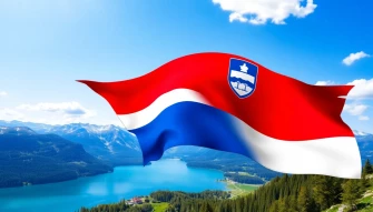 Slovenia Flag Wallpaper