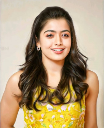 Rashmika Mandanna HD Wallpaper