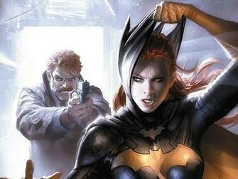 Batgirl And Father High Quality Resolution