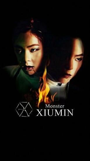 Wallpaper Exo Monster Teaser Xiumin By
