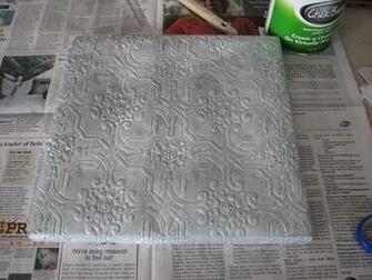 Wallpaper That Looks Like Tin Tiles