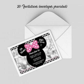 Amazon The Melange Market Customized Minnie Mouse BirtHDay