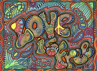 Psychedelic Computer Wallpaper Desktop Background Id