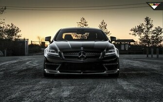 Mercedes Benz Cls63 Amg By Vorsteiner Wallpaper HD Car