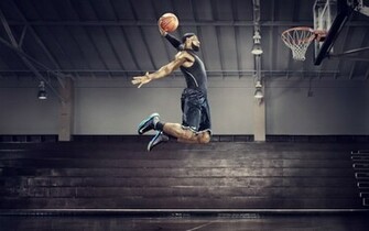 Lebron James To Dunk Wallpaper HD