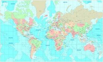 HD Wallpaper World Map Net