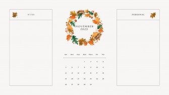 Custom Desktop Organizer Wallpaper Templates