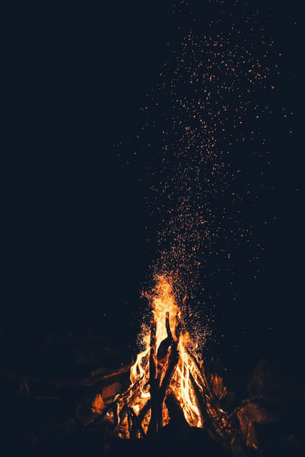 iPhone Fire Wallpaper On