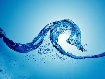 Wallpaper Crystal Blue Water