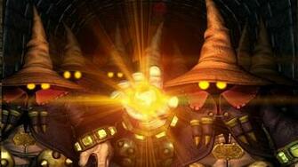 Final Fantasy Ix Black Mages Wallpaper Playstation Game