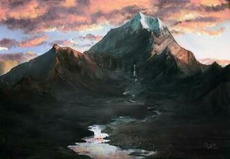 Erebor Sunrise By Wermoongrey