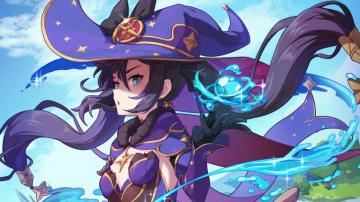 Mona Genshin Impact Wallpaper iPhone Phone 4k 750e