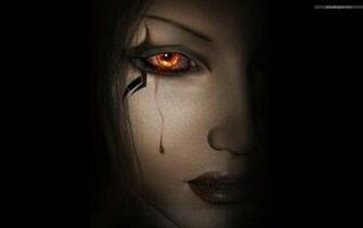 Dark Woman Horror Wallpaper