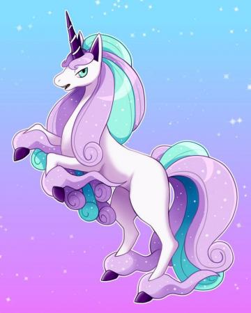 Galarian Rapidash By Kiiro Nee San Cute Pokemon
