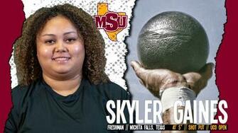 Gaines Makes Historic Heave Count At Uco Open Msu Athletics