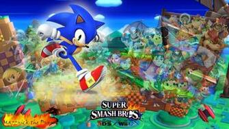 Ssb4 Wallpaper Sonic By Mazznick
