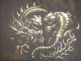 Displaying Image For Tiger Vs Dragon