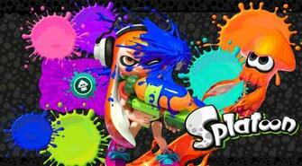 Wallpaper Games Gaming Ink Inkling Nintendo Splatoon Squid