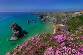 Coast Of Cornwall England HD Wallpaper Background Image