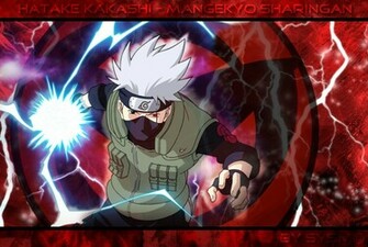 Hatake Kakashi Sharingan Anime Wallpaper