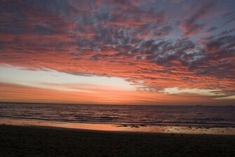 Sunset Beach Natural HD Wallpaper Desktop Photos Wide